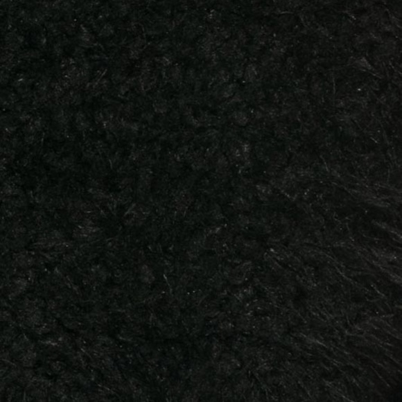 TEDDY BLACK FAUX FUR COAT - Picture 2 of 4